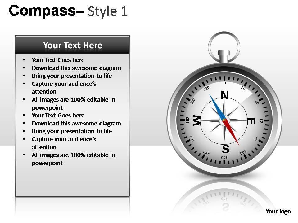 Compass Style 1 Powerpoint Presentation Slides Powerpoint Compass Style 1 Powerpoint Presentation Slides Powerpoint