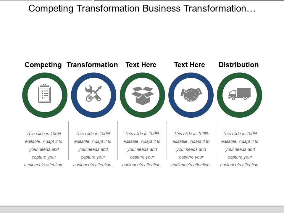 Competing transformation business transformation innovative business model project champion Slide01