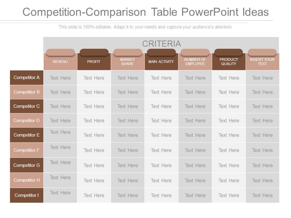 competition_comparison_table_powerpoint_ideas_Slide01