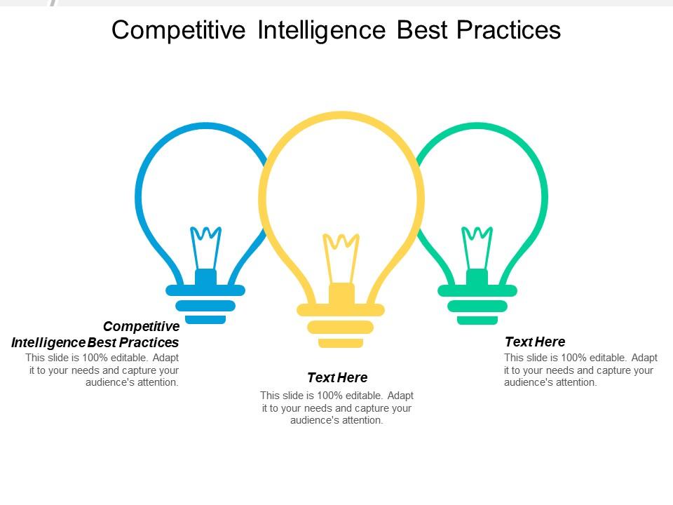 Competitive intelligence best practices ppt powerpoint presentation gallery format cpb Slide01