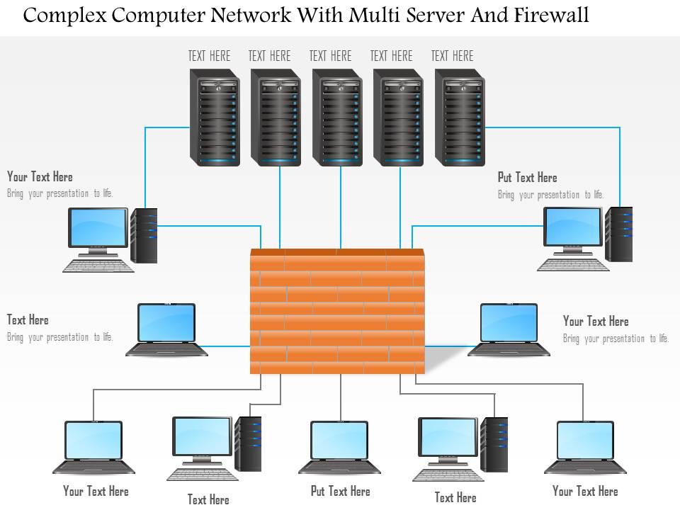 complex_computer_network_with_multi_server_and_firewall_ppt_slides_Slide01