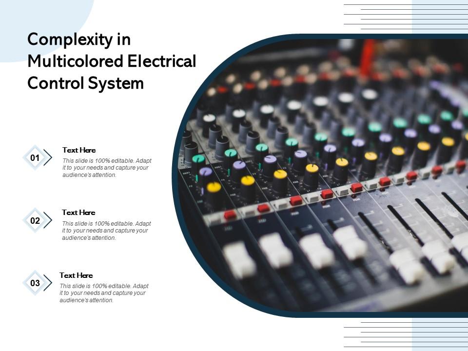 Complexity In Multicolored Electrical Control System Presentation