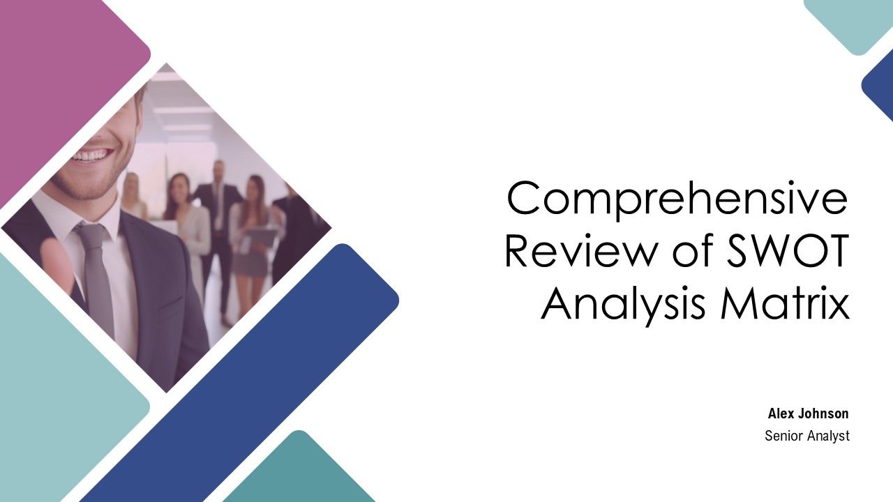 Swot Matrix Comprehensive Comprehensive Review Of SWOT Analysis Matrix PPT Graphics AT