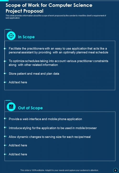 Computer Science Project Proposal Report Sample Example Document ...