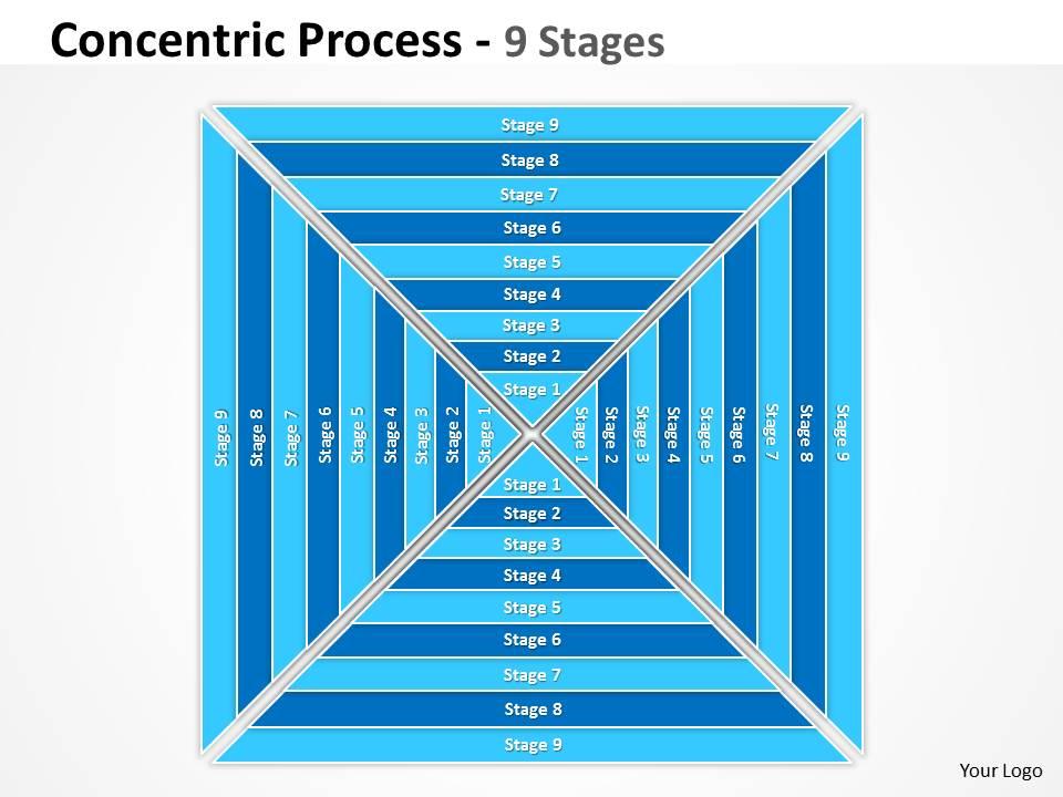 concentric_process_with_9_stages_for_business_Slide01