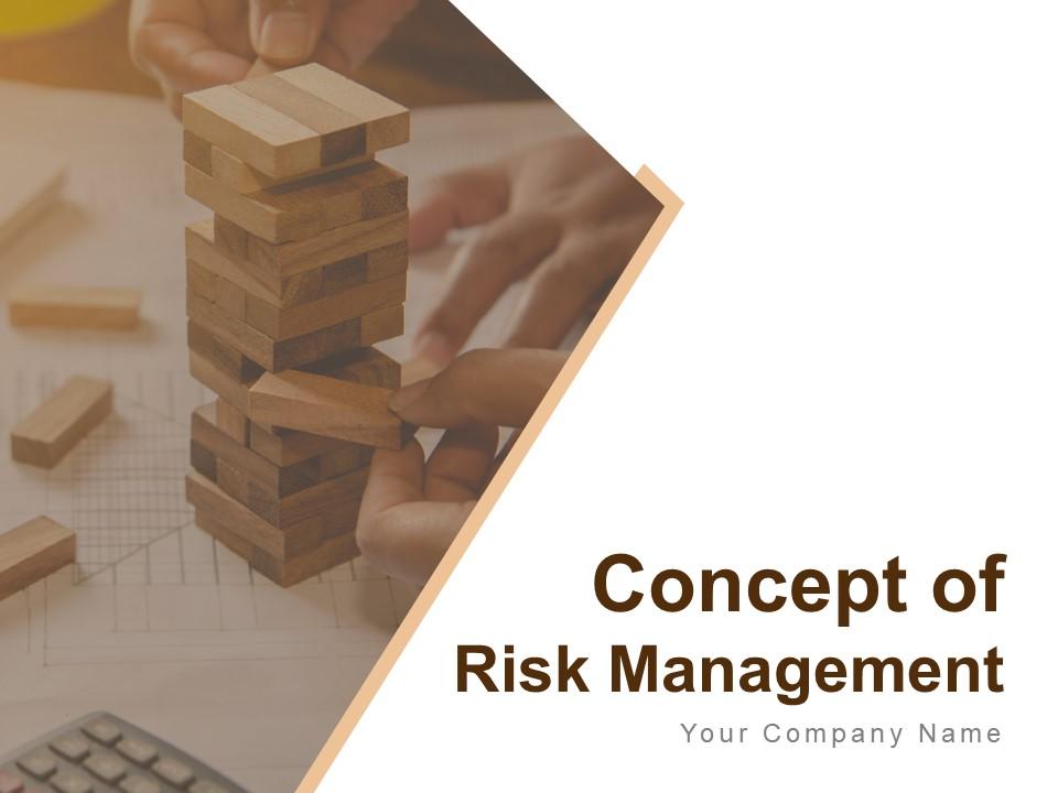 Concept Of Risk Management Powerpoint Presentation Slides Slide00