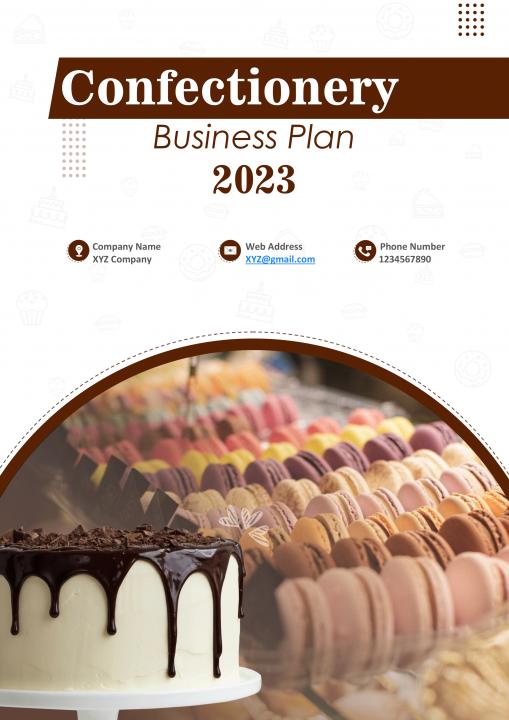 Confectionery Business Plan Pdf Word Document Slide01