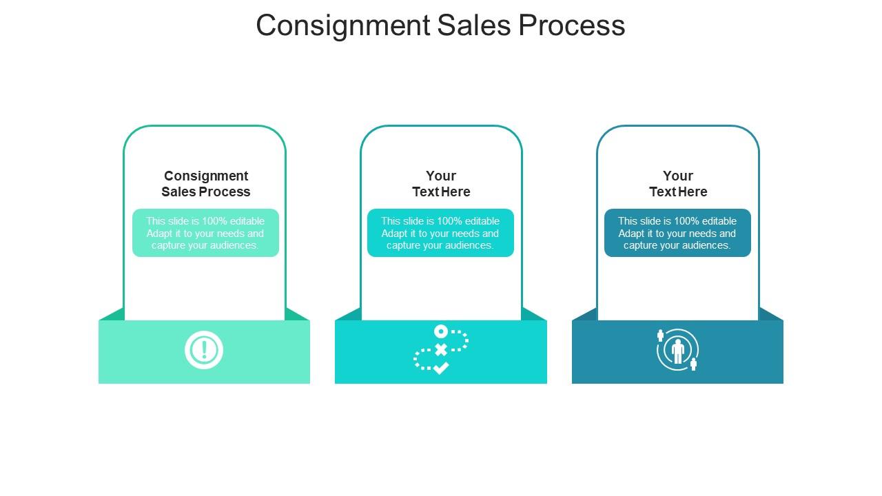 Consignment Sales Process Ppt Powerpoint Presentation Layouts Slide Cpb