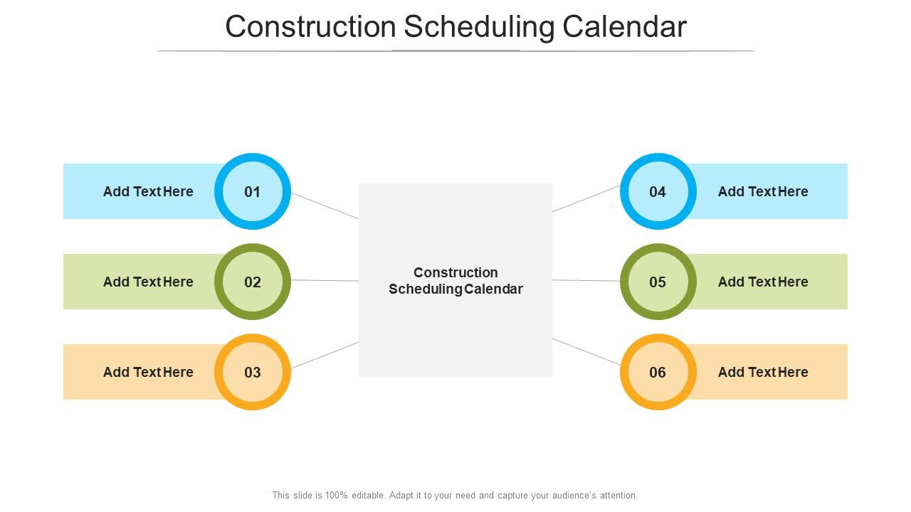 Construction Scheduling Calendar In Powerpoint And Google Slides Cpb ...