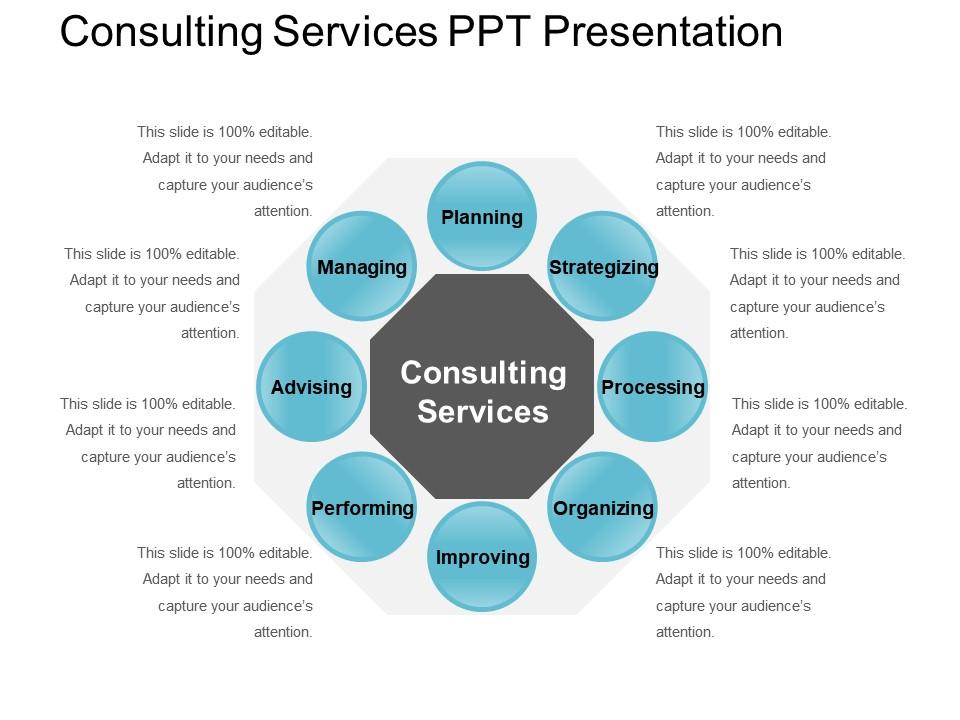 presentation consulting services