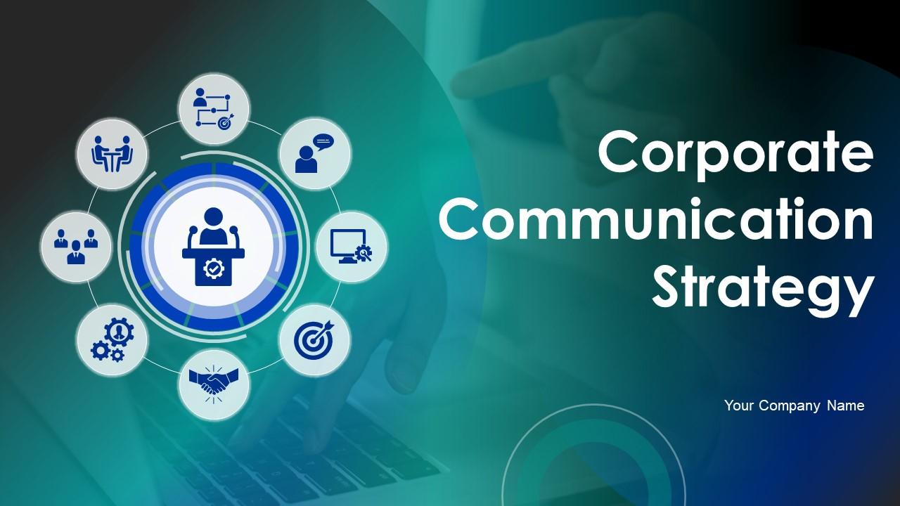 Corporate Communication Strategy Powerpoint Presentation Slides Strategy CD Slide01