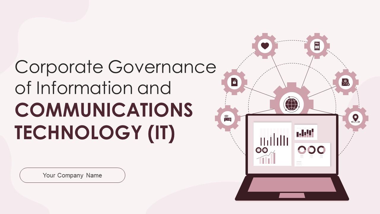 Corporate Governance Of Information And Communications Technology IT Powerpoint Presentation Slides Slide01