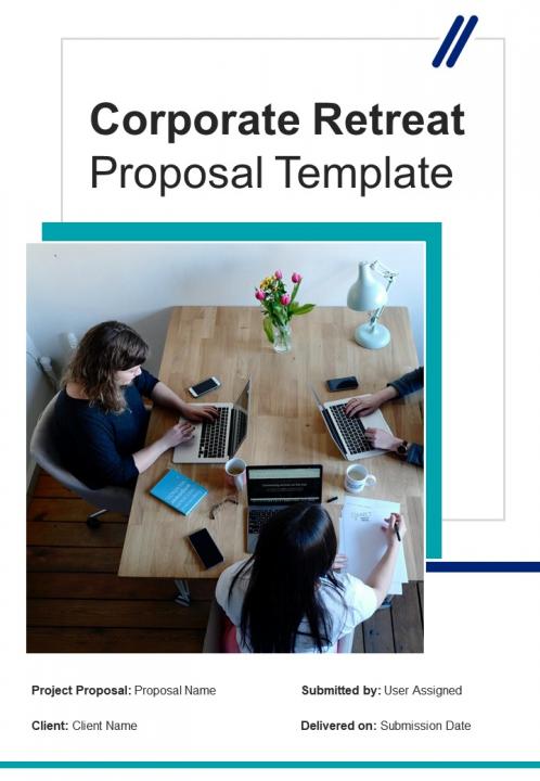 Corporate retreat proposal example document report doc pdf ppt Slide01