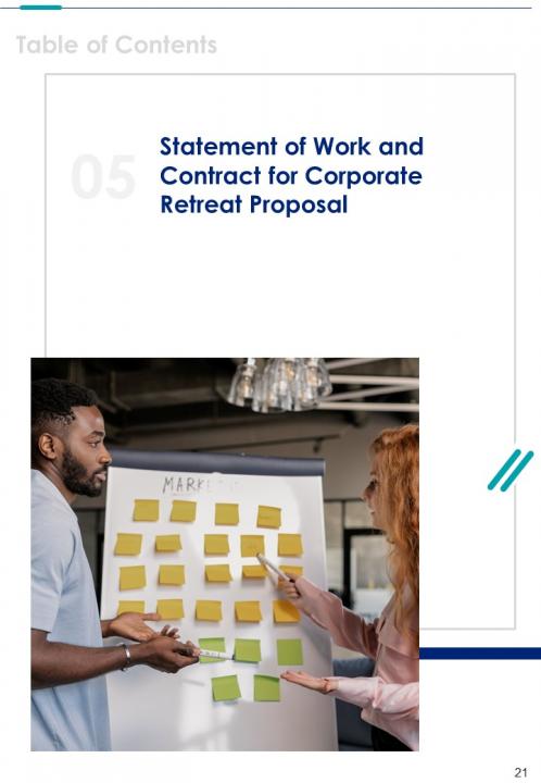 Corporate Retreat Proposal Example Document Report Doc Pdf Ppt