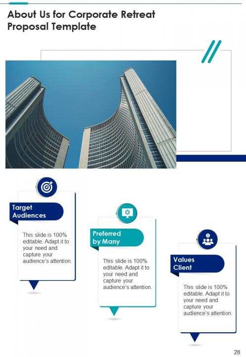 Corporate Retreat Proposal Example Document Report Doc Pdf Ppt
