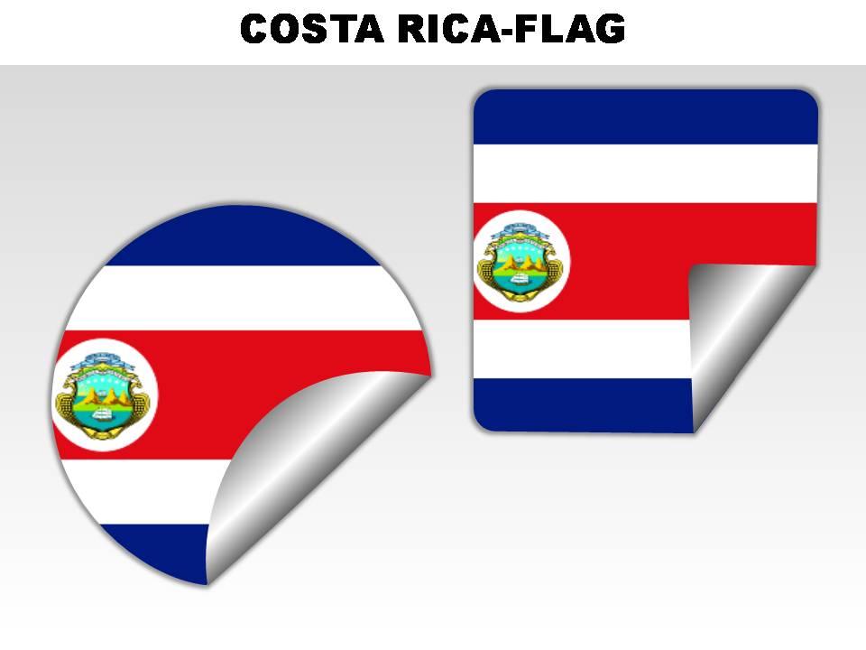 Costa Rica Country Powerpoint Flags | PowerPoint Templates Download