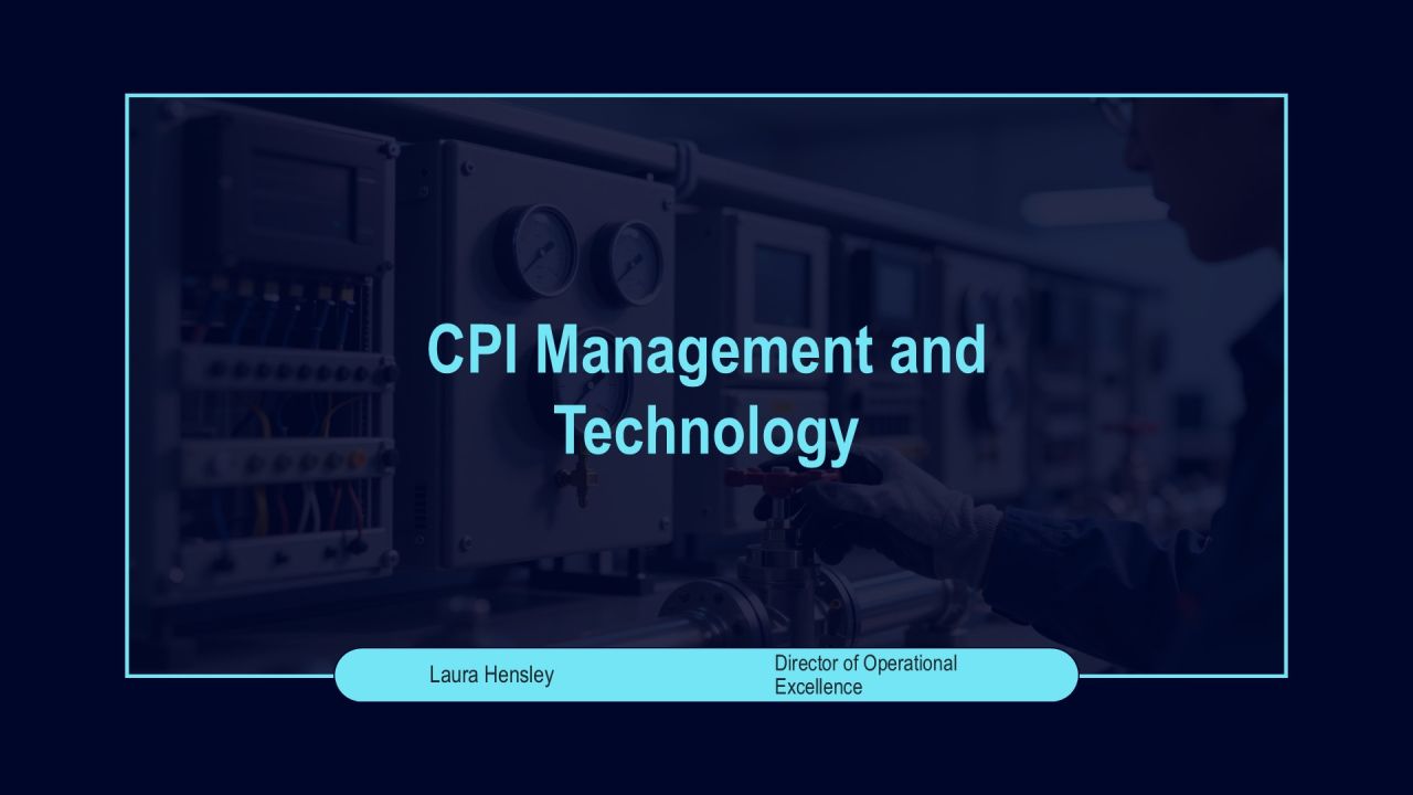 Cpi Management And Technology PPT Structure VA Cpi Management And Technology PPT Structure VA