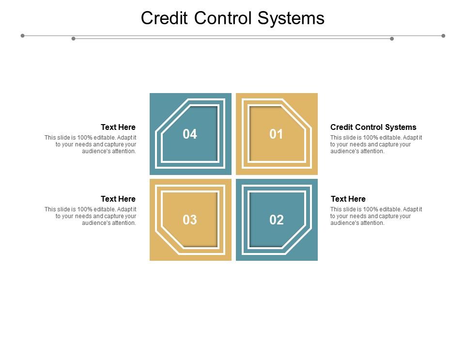 Credit control systems ppt powerpoint presentation summary gridlines cpb Slide01