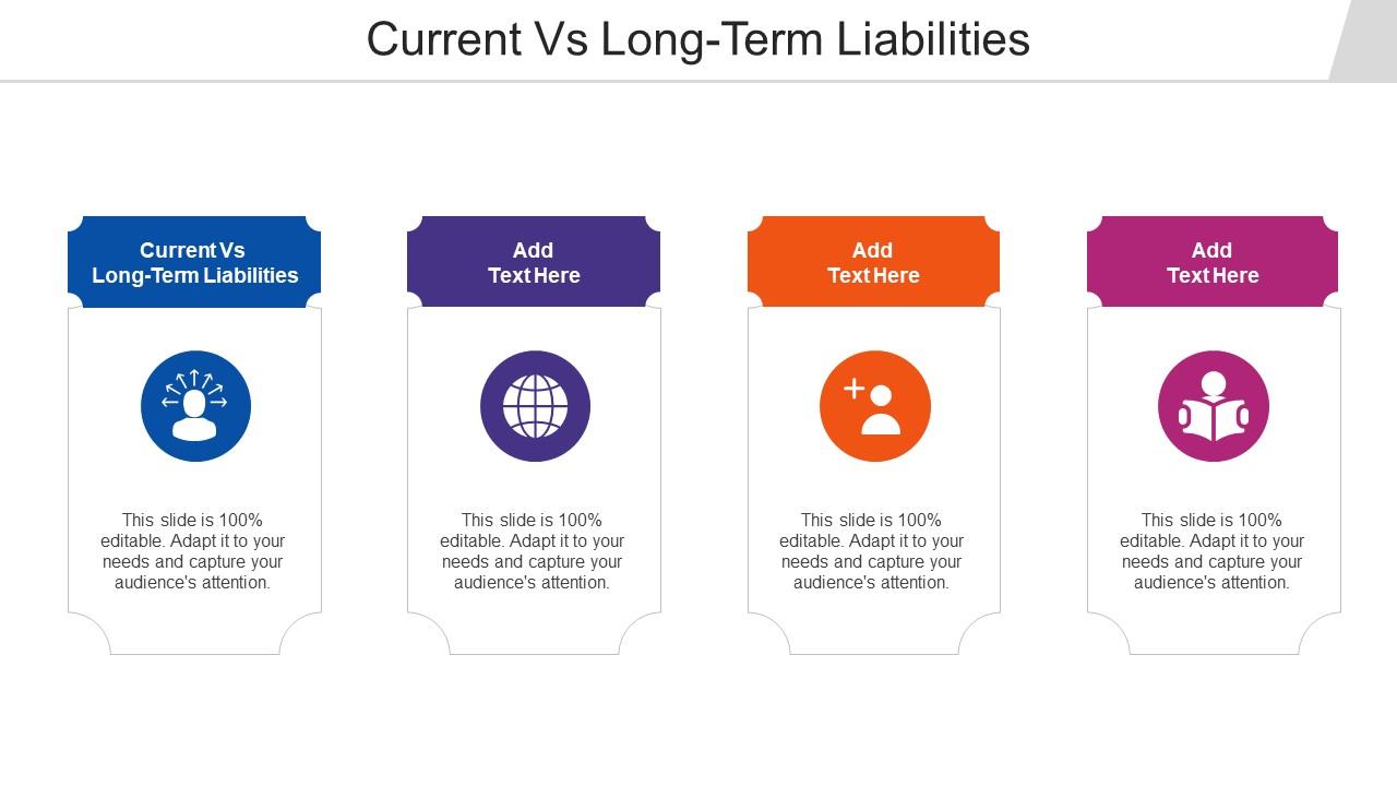 Current Vs Long Term Liabilities Ppt Powerpoint Presentation Slides Gridlines Cpb