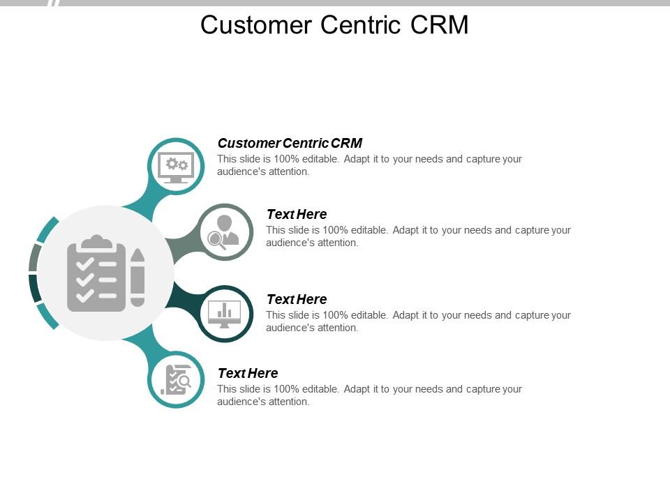 Customer centric crm ppt powerpoint presentation inspiration outline cpb Slide01