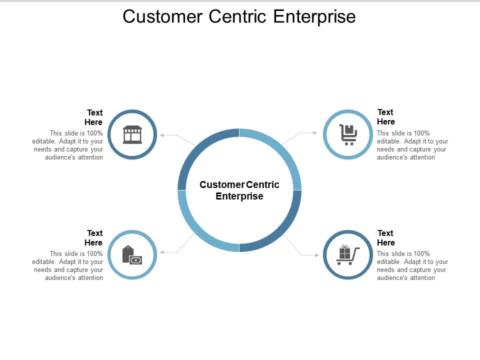 Customer centric enterprise ppt powerpoint presentation professional graphics example cpb