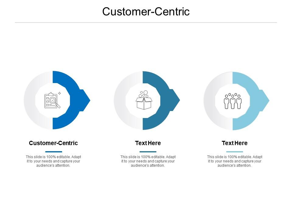 Customer centric ppt powerpoint presentation inspiration diagrams cpb