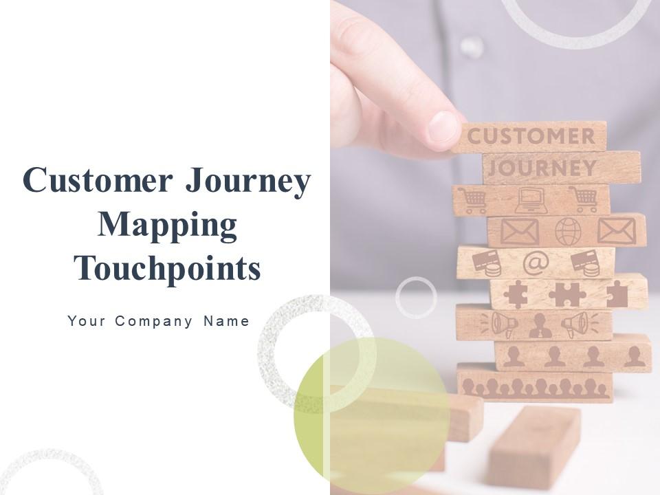 Customer journey mapping touchpoints powerpoint presentation slides Slide01