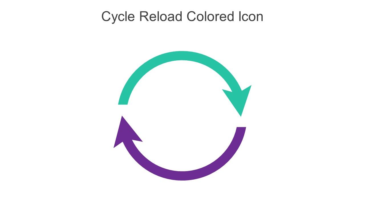 Cycle Reload Colored Icon In Powerpoint Pptx Png And Editable Eps ...