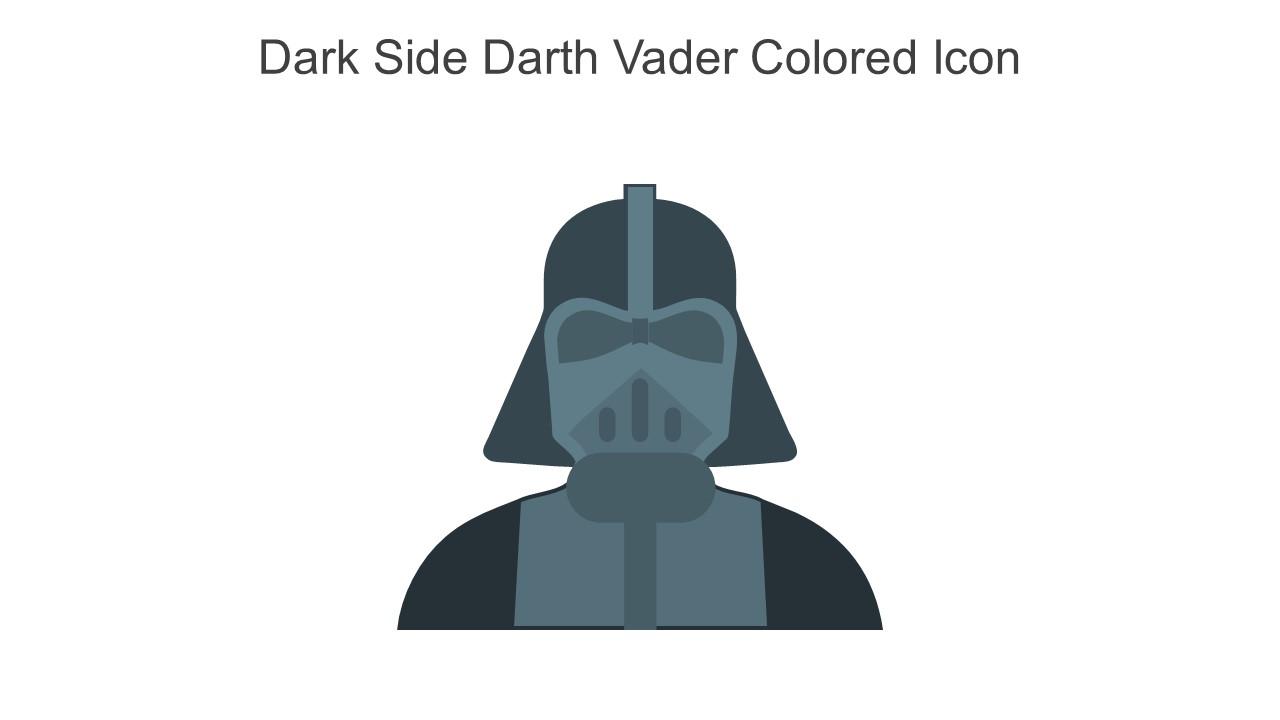 Dark Side Darth Vader Colored Icon In Powerpoint Pptx Png And Editable Eps Format