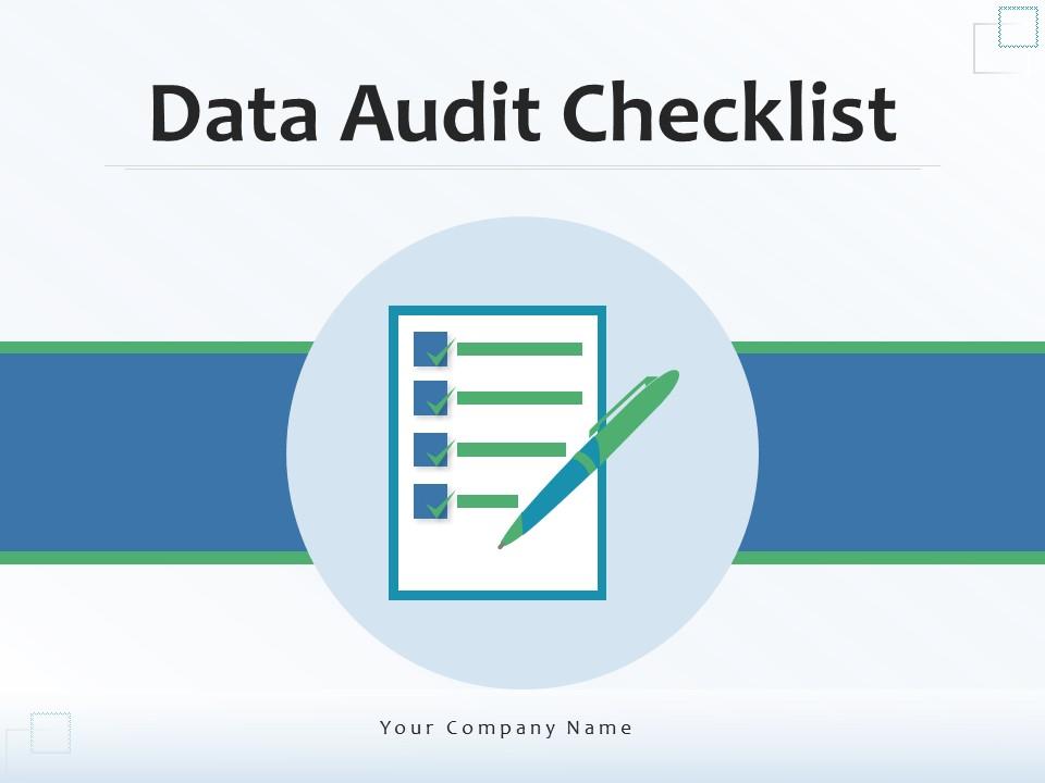 Data Audit Checklist Analytics Organization Maintenance Management Business Slide01