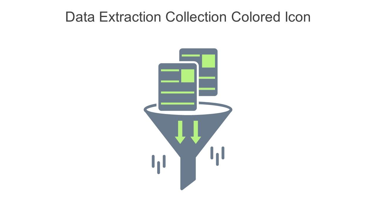 Data Extraction Collection Colored Icon In Powerpoint Pptx Png And ...