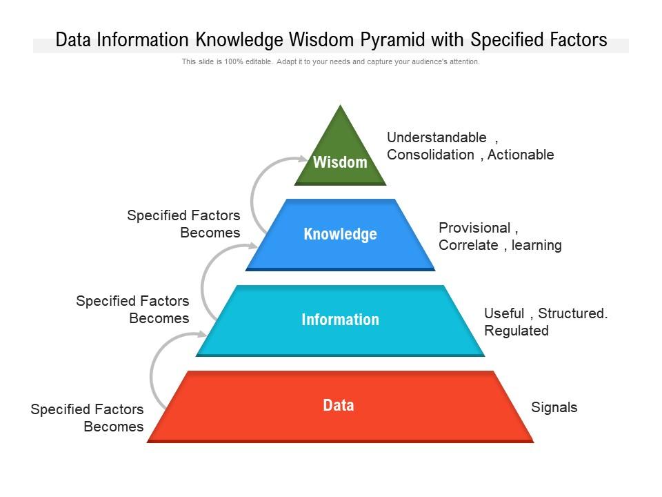 data information presentation knowledge