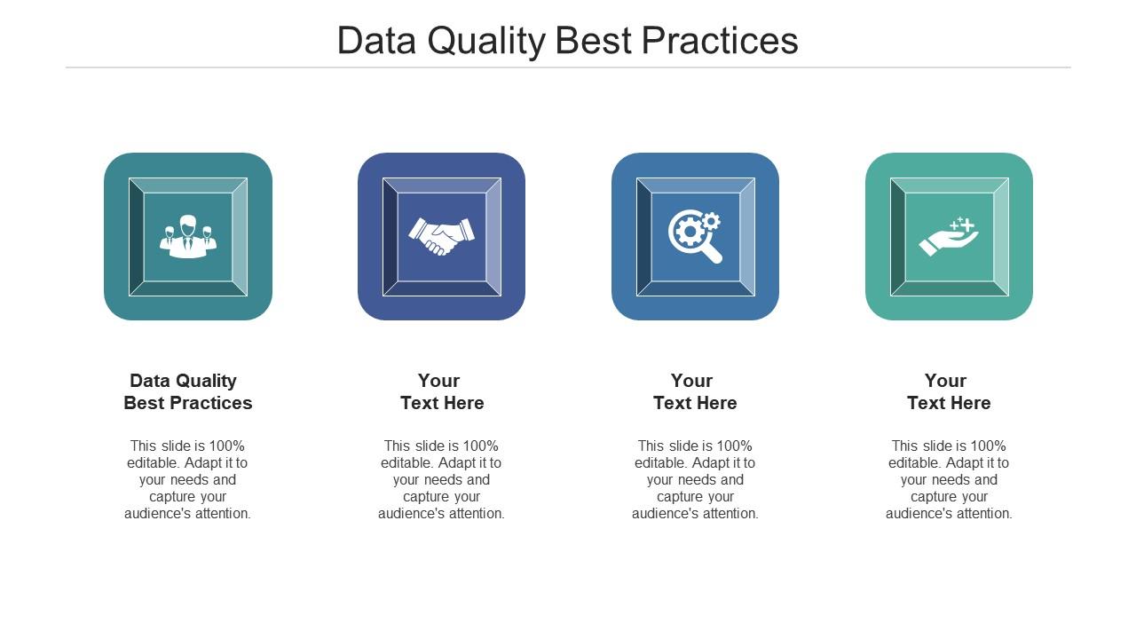 data quality best practices presentation
