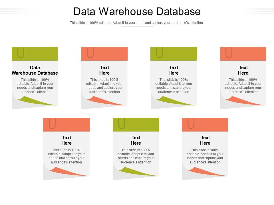 Data warehouse database ppt powerpoint presentation layouts professional cpb Slide01