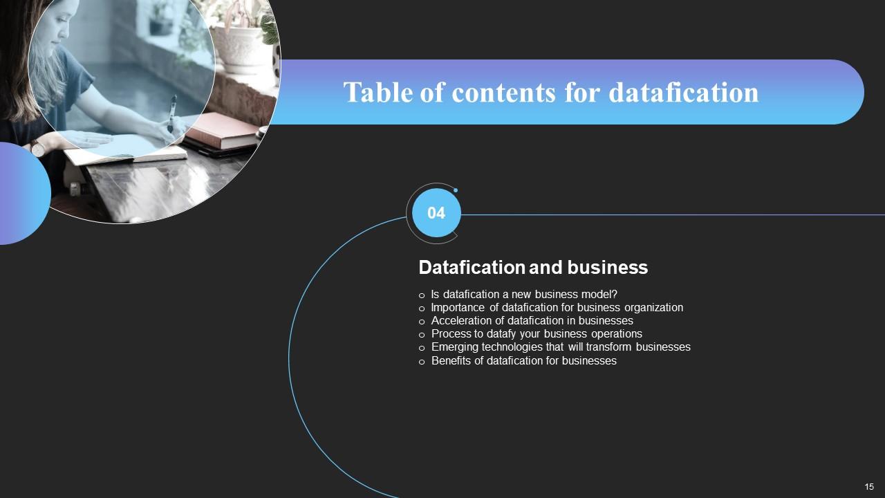 Datafication IT Powerpoint Presentation Slides PPT Slide