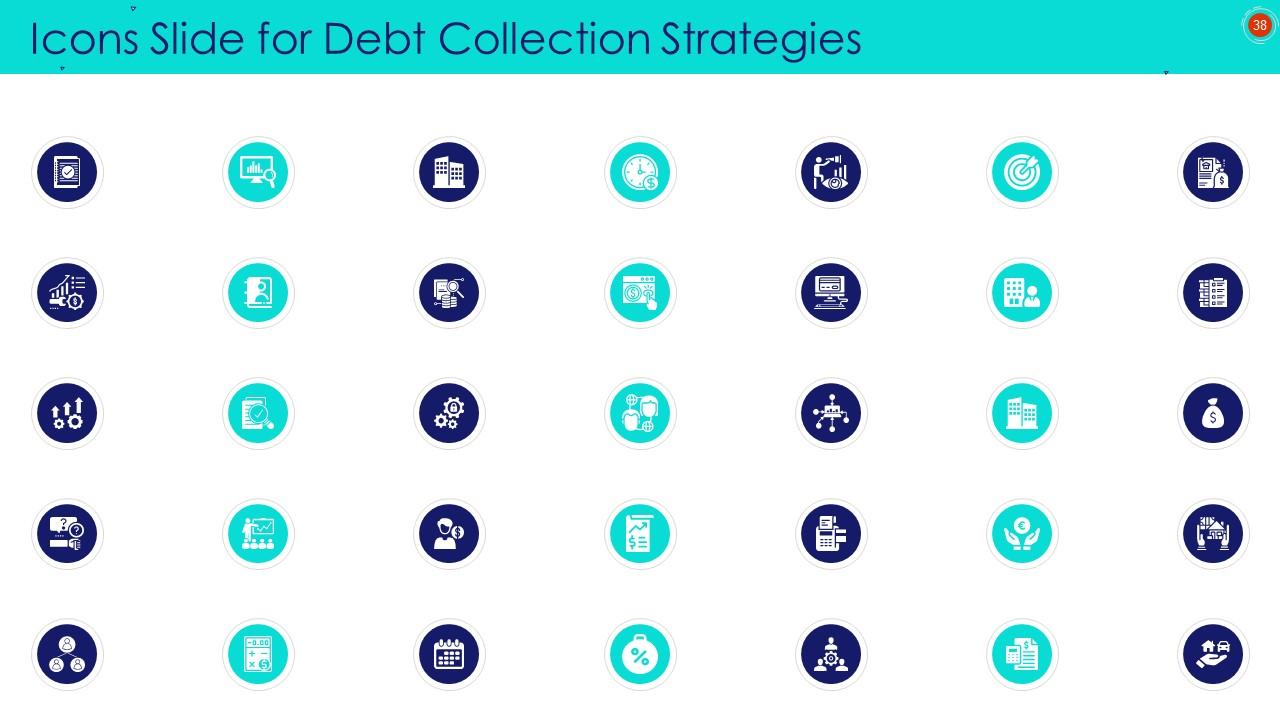 Debt Collection Strategies Powerpoint Presentation Slides Debt Collection Strategies Powerpoint Presentation Slides