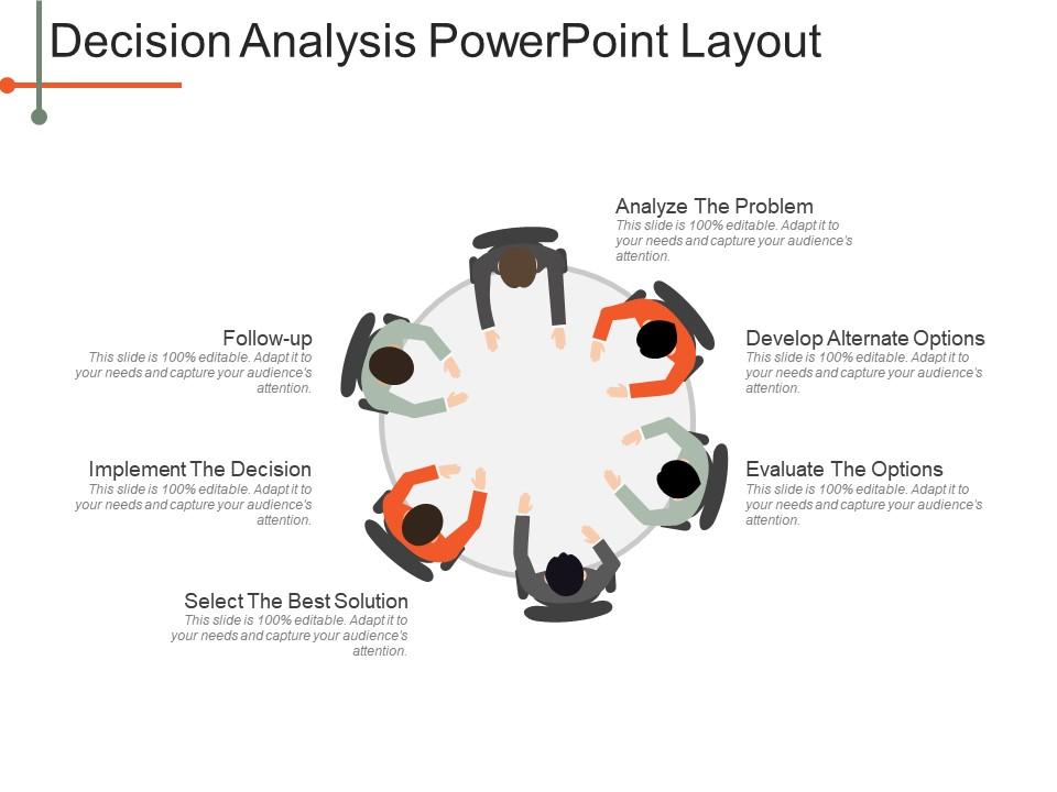 Decision Analysis Powerpoint Layout | PowerPoint Slide Images | PPT ...