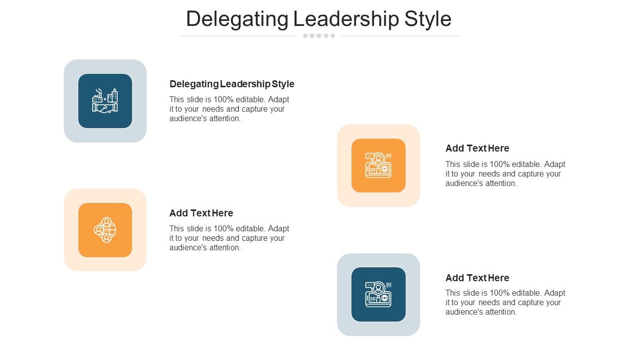 Delegating Leadership Style Ppt Powerpoint Presentation File Show Cpb ...