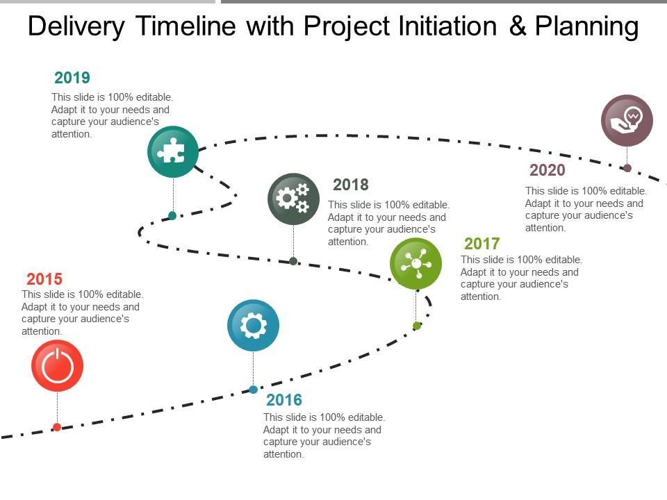 delivery_timeline_with_project_initiation_and_planning_Slide01