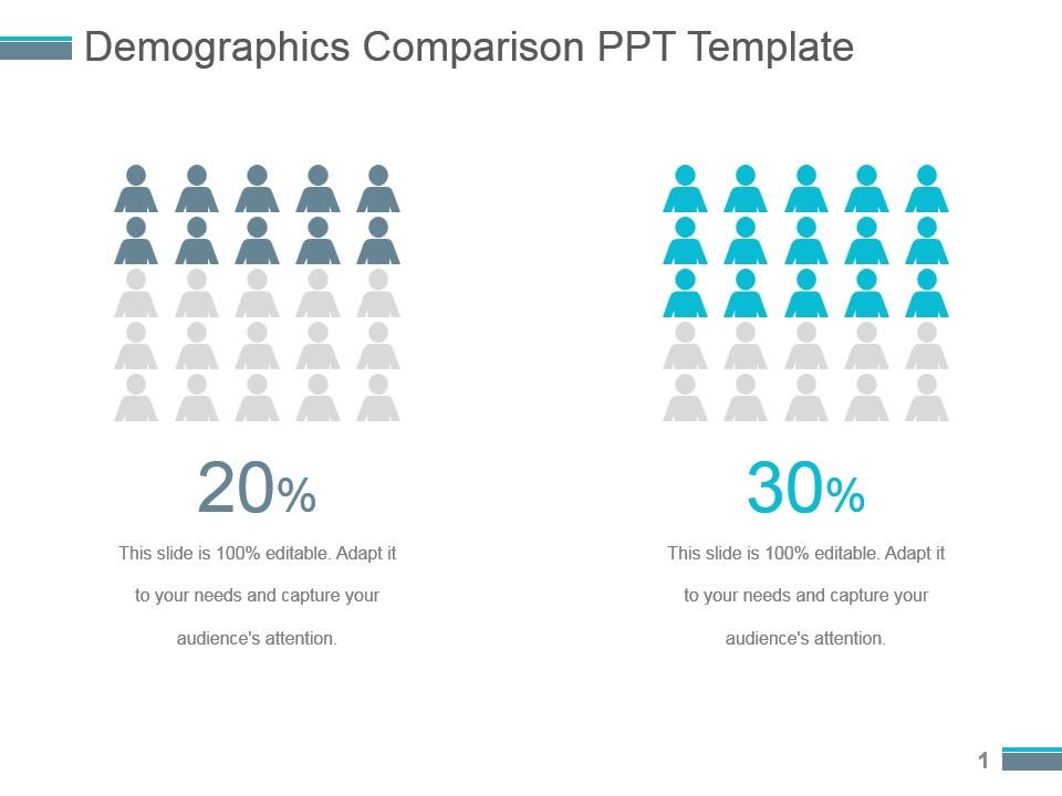 demographics_comparison_ppt_template_Slide01