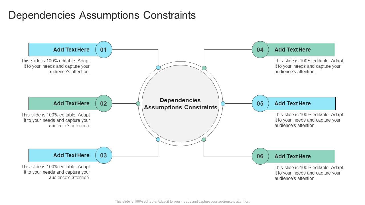 Dependencies Assumptions Constraints In Powerpoint And Google Slides ...