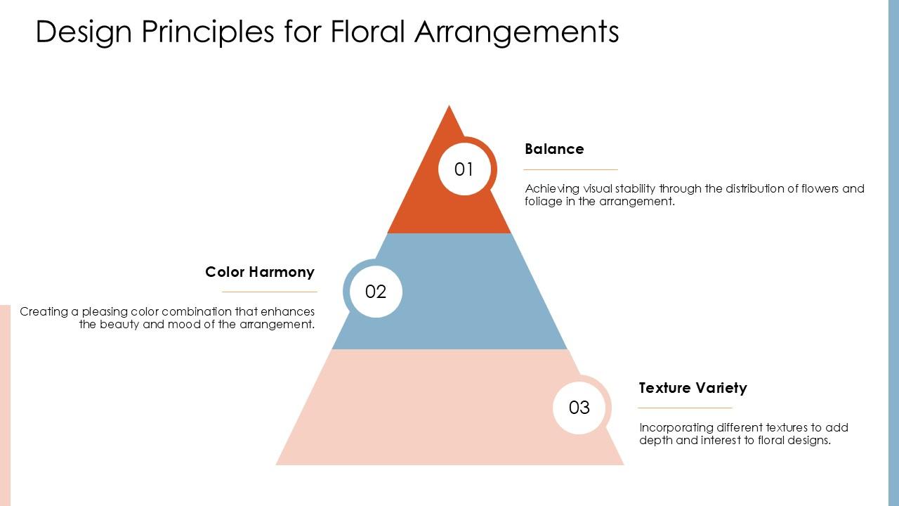3 Principles Ppt Design Example Design Principles For Floral Arrangements Dianthrones PPT Template ST ...