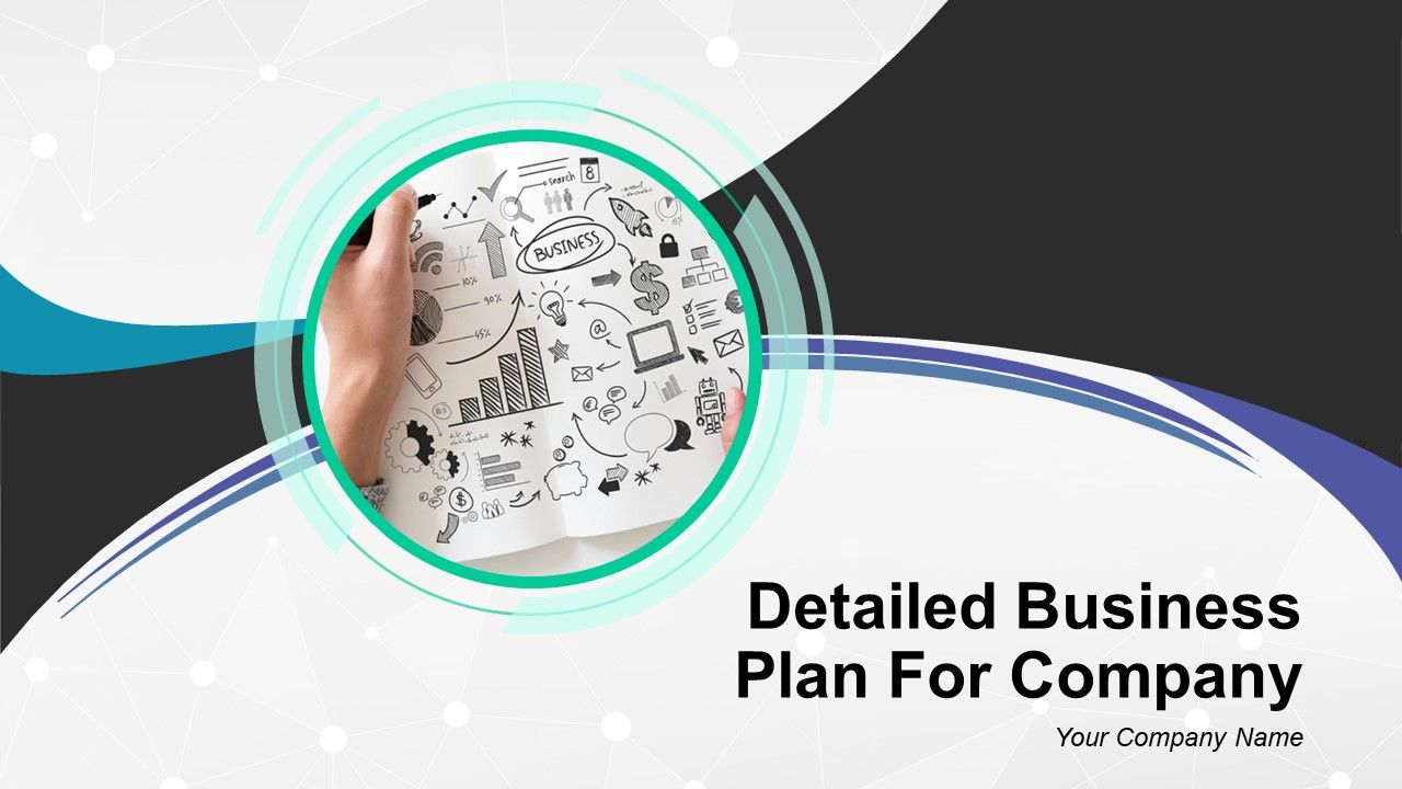 Detailed business plan for company powerpoint presentation slides Slide01