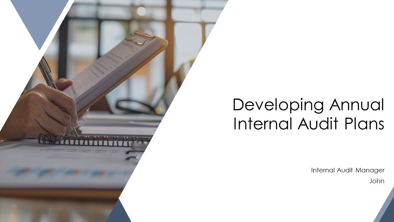 Developing Annual Internal Audit Plans PPT Example AT