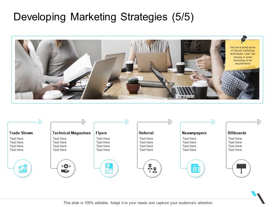 Developing marketing strategies technical business operations management ppt demonstration Slide01