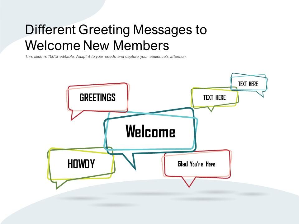 group presentation greeting example