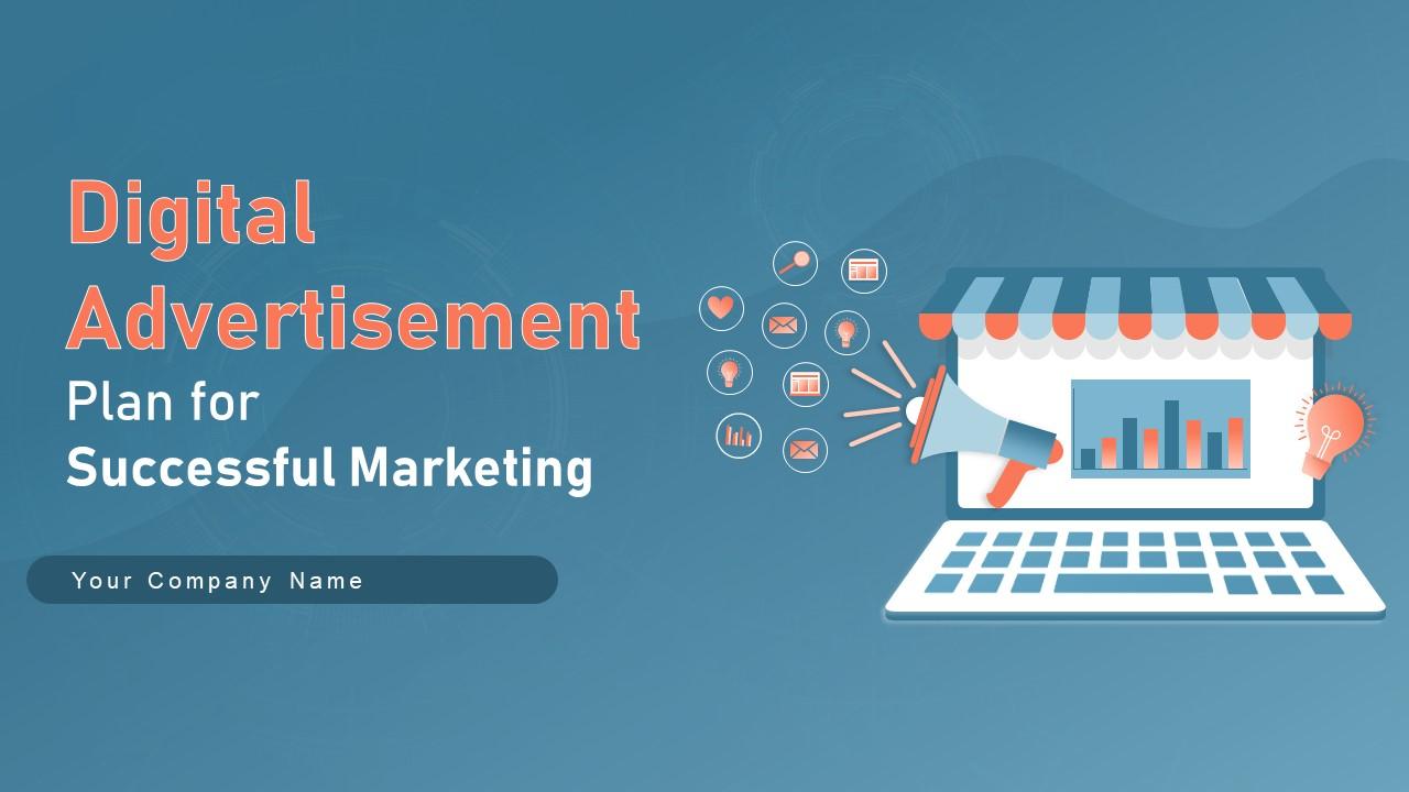 Digital Advertisement Plan For Successful Marketing Powerpoint Presentation Slides