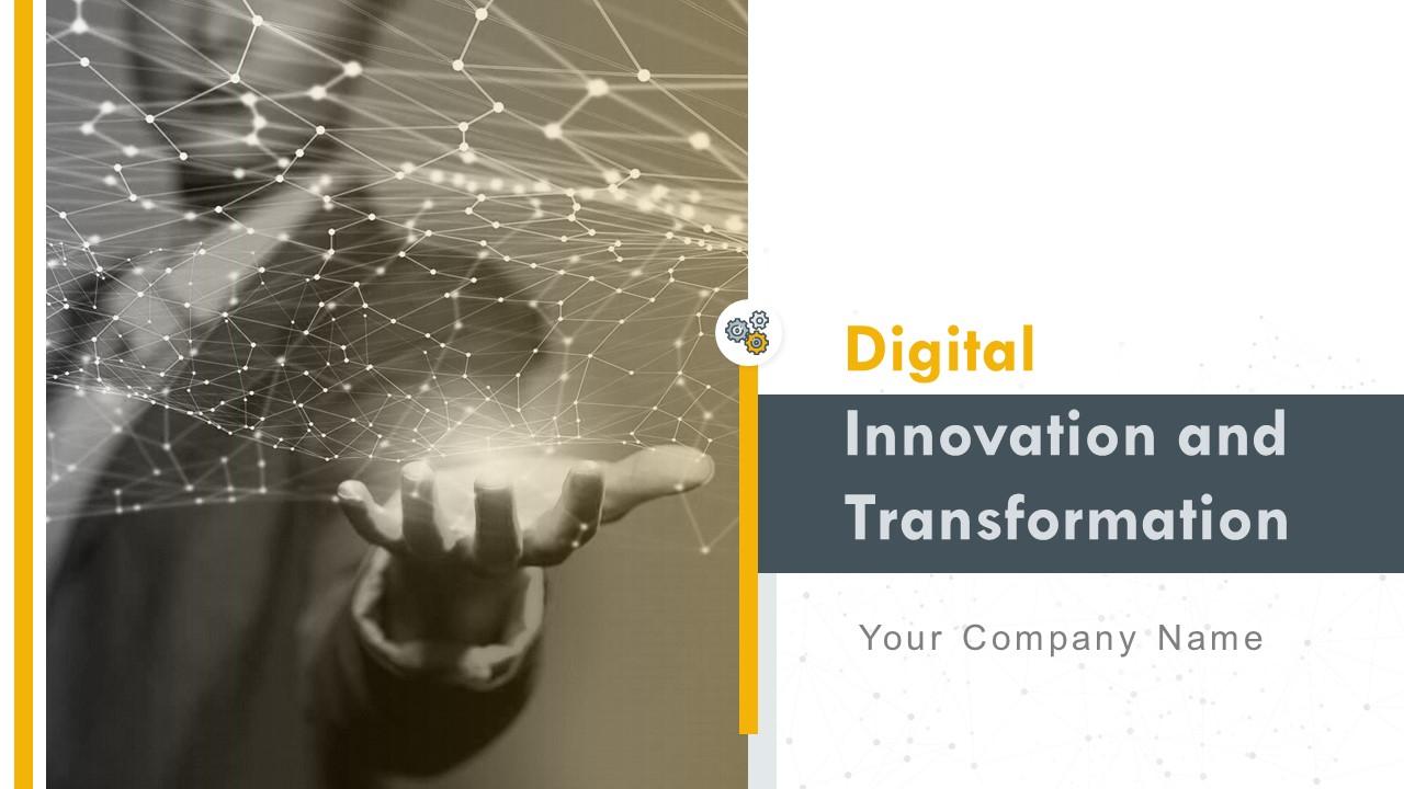 Digital innovation and transformation powerpoint presentation slides Slide01