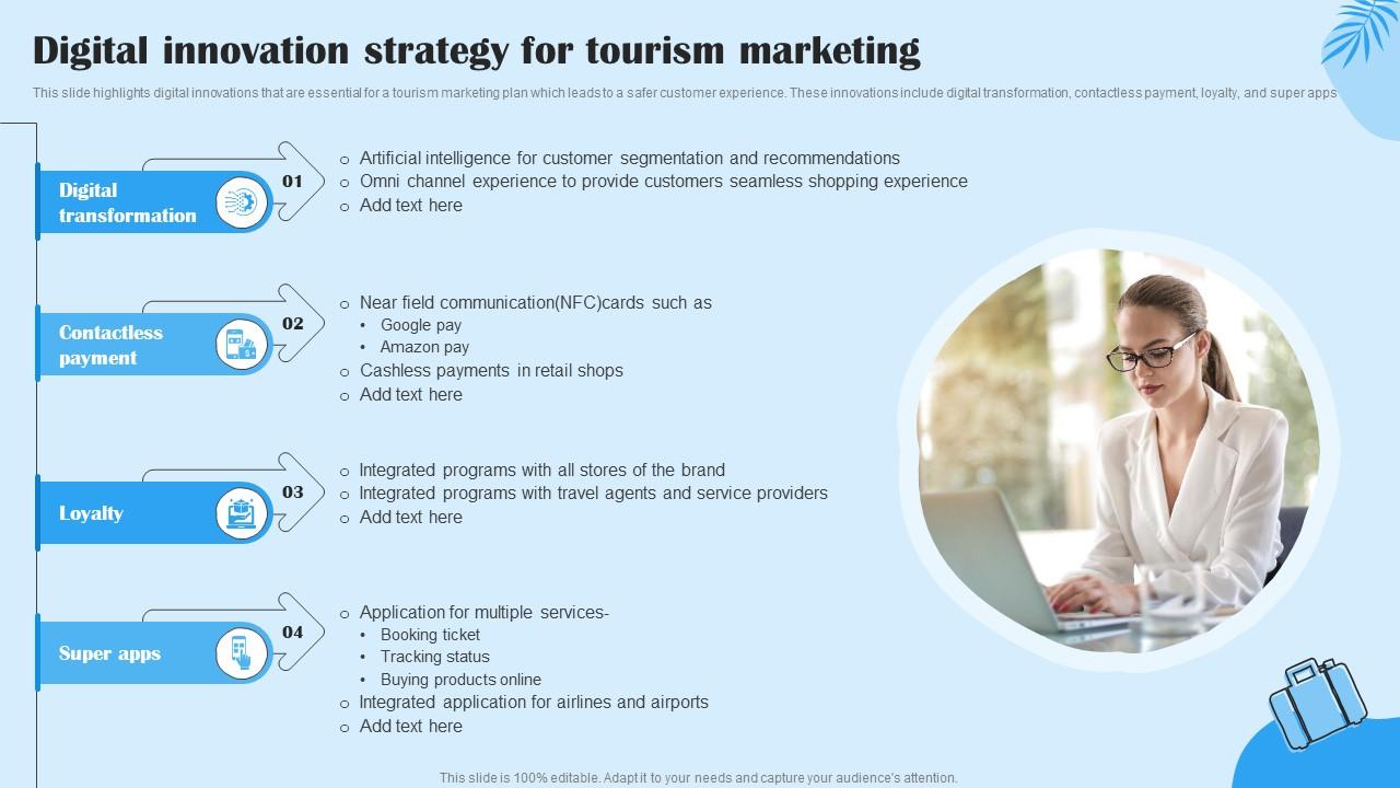 Digital Innovation Strategy For Tourism Marketing