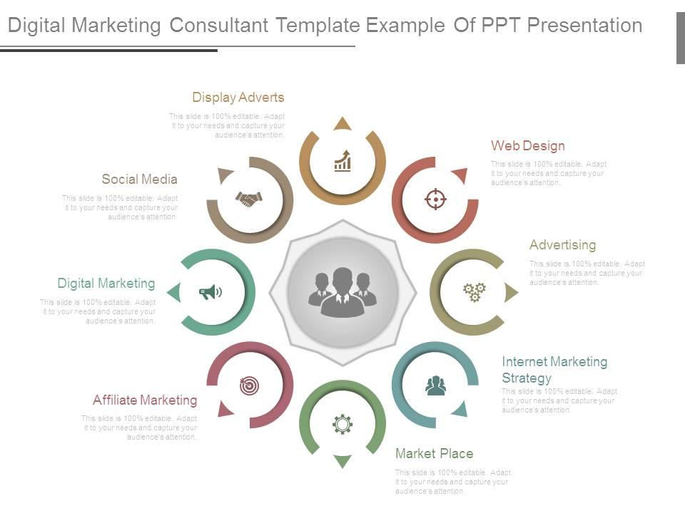 Digital marketing consultant template example of ppt presentation ...